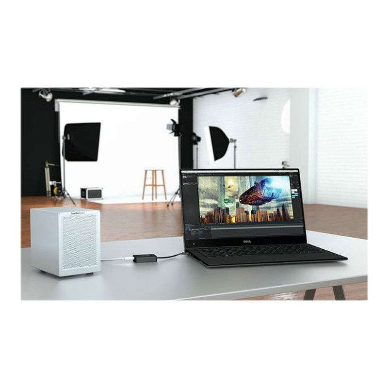 StarTech.com Adaptador Thunderbolt 3 a Thunderbolt 2 de Ordenador Portátil TB3 a Dispositivos o Monitores TB2 - Convertidor Thunderbolt 2/1 - con Certificación TB3 - Win o Mac StarTech.com Adaptador Thunderbolt 3 a Thunderbolt 2 de Ordenador Portátil TB3 a Dispositivos o Monitores TB2 - Convertidor Thunderbolt 2/1 - con Certificación TB3 - Win o Mac - Imagen 6