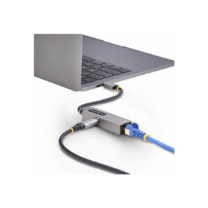 Alternative view of StarTech.com Adaptador de Red USB Tipo C a Ethernet - Adaptador de Red Externo USB-C a RJ45 2,5/1Gb - NBASE-T - USB 3.1 - Entrega de Alimentación PD 100W de Paso - Compatible con Thunderbolt - Win/Mac