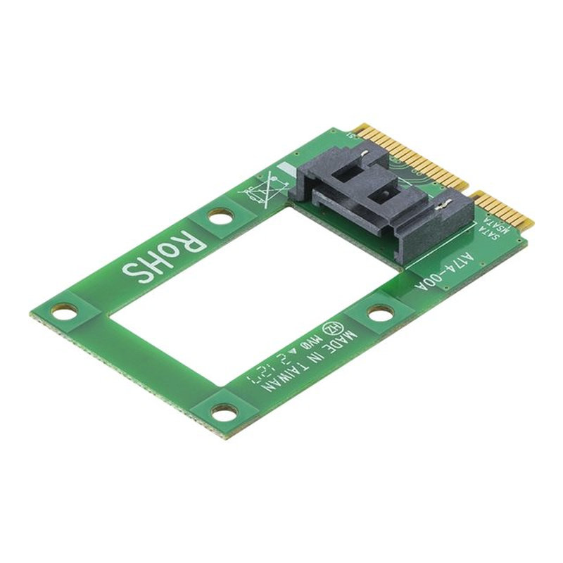 StarTech.com Adaptador mSATA a SATA para Disco Duro o SSD - Tarjeta Conversora Mini SATA a SATA - Imagen 4