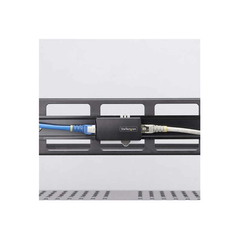 StarTech.com Aislador Galvánico de Red de 1 Puerto RJ45 Ethernet Gigabit - Acoplador Protector de Red - Filtro de Protección de Picos de Corriente RJ45 Ethernet - 4kV - IP40 - para Carril DIN - TAA - Imagen 9