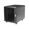 StarTech.com Armario Rack Cerrado para Ensamblar de 12U 36" Pulgadas con Rodamientos