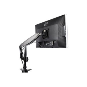 StarTech.com Brazo de Soporte de Escritorio para Un Monitor VESA de hasta 32" o Ultraancho de 49" 8kg - Base para 1 Monitor de Movimiento Articulado y Altura Ajustable - Grommet o Mordaza
