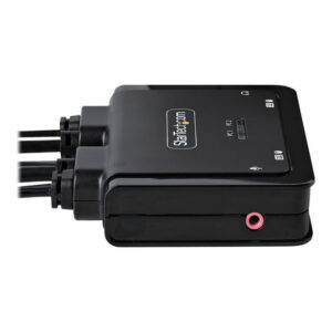 StarTech.com C2-H46-UAC-CBL-KVM interruptor KVM Negro