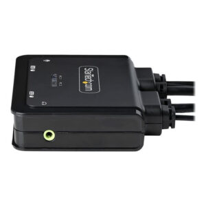 StarTech.com C2-H46-UAC-CBL-KVM interruptor KVM Negro
