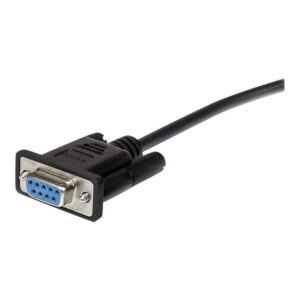 StarTech.com Cable 3m Extensión Directo Straight Through Serie Serial RS232 Vídeo EGA DB9 Macho a Hembra