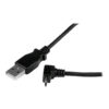 StarTech.com Cable Adaptador 2m USB A Macho a Micro USB B Macho Acodado en Ángulo hacia Arriba para Teléfono Móvil StarTech.com Cable Adaptador 2m USB A Macho a Micro USB B Macho Acodado en Ángulo hacia Arriba para Teléfono Móvil