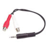 StarTech.com Cable Convertidor Adaptador Audio 15cm Mini Jack 3,5 mm a RCA Estéreo - Conversor StarTech.com Cable Convertidor Adaptador Audio 15cm Mini Jack 3,5 mm a RCA Estéreo - Conversor