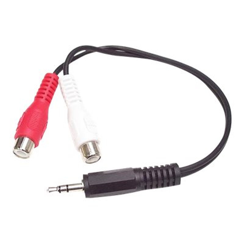 StarTech.com Cable Convertidor Adaptador Audio 15cm Mini Jack 3,5 mm a RCA Estéreo - Conversor StarTech.com Cable Convertidor Adaptador Audio 15cm Mini Jack 3,5 mm a RCA Estéreo - Conversor