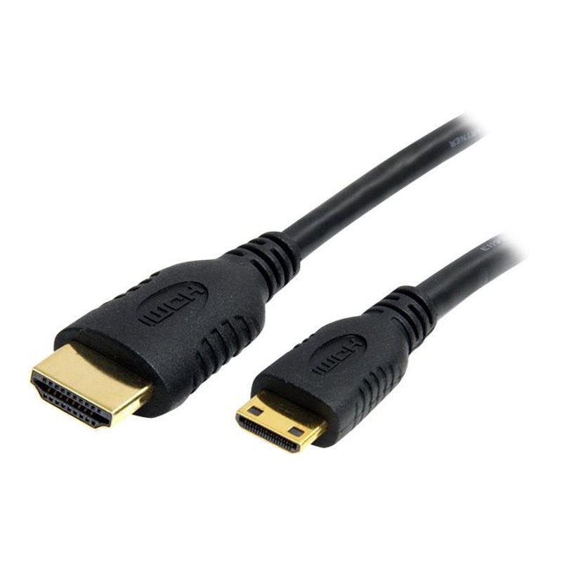 StarTech.com Cable HDMI de alta velocidad con Ethernet 50cm - HDMI a Mini HDMI - Macho a Macho