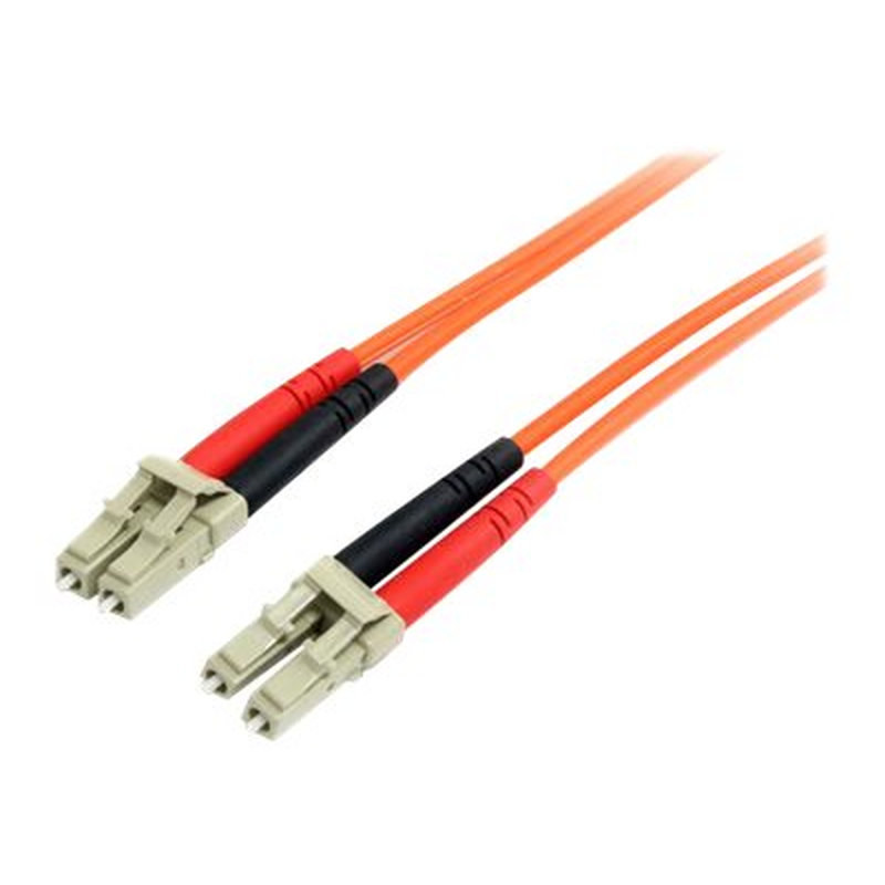 StarTech.com Cable Patch de Fibra Duplex Multimodo 62,5/125 1m LC - LC