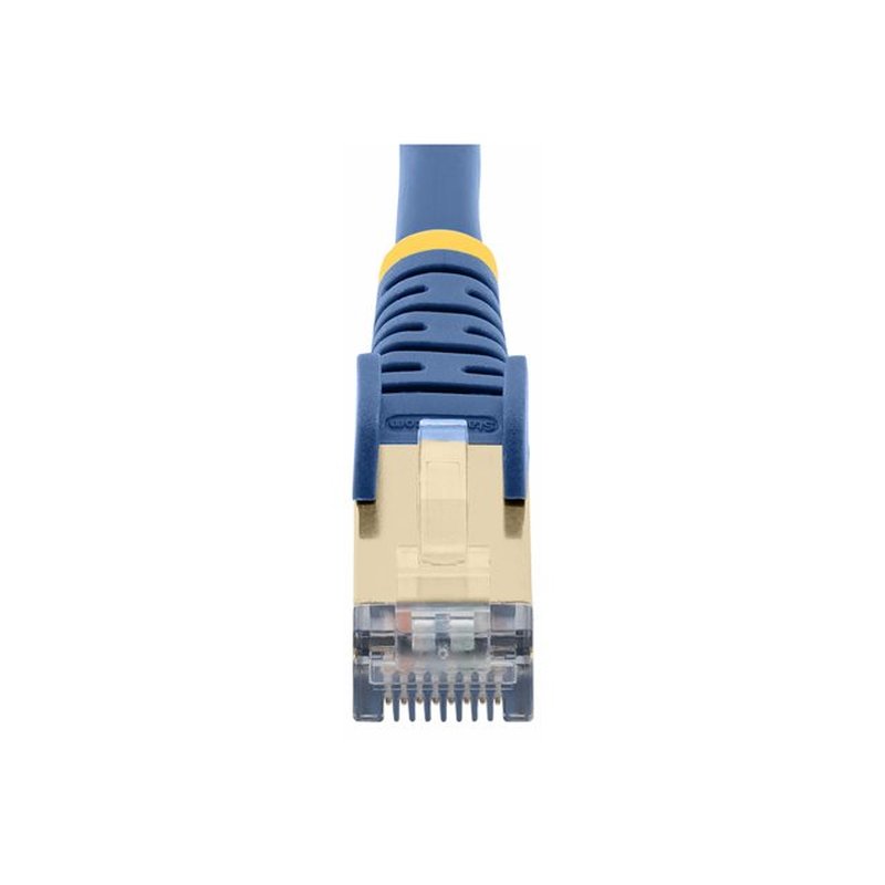 StarTech.com Cable de 1,5m de Red Ethernet Cat6a Azul sin Enganches con Alambre de Cobre StarTech.com Cable de 1,5m de Red Ethernet Cat6a Azul sin Enganches con Alambre de Cobre - Imagen 4