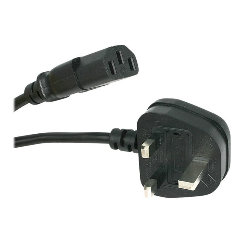 StarTech.com Cable de 1m (3 pies) de Alimentación de Ordenador para el Reino Unido UK, BS1363 a C13, 18AWG, 10A 250V, Cable Inglés de Corriente de Repuesto, Cable de Alimentación de TV StarTech.com Cable de 1m (3 pies) de Alimentación de Ordenador para el Reino Unido UK, BS1363 a C13, 18AWG, 10A 250V, Cable Inglés de Corriente de Repuesto, Cable de Alimentación de TV - Imagen 5
