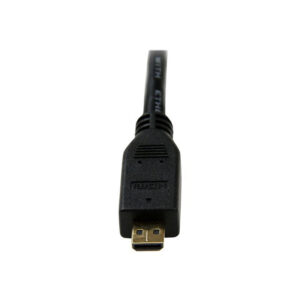 StarTech.com Cable de 1m Micro HDMI a HDMI con Ethernet - Vídeo de 4K a 30Hz - Cable Adaptador Conversor Micro HDMI Tipo D de alta velocidad a HDMI 1.4 - HDMI UHD - Macho a Macho StarTech.com Cable de 1m Micro HDMI a HDMI con Ethernet - Vídeo de 4K a 30Hz - Cable Adaptador Conversor Micro HDMI Tipo D de alta velocidad a HDMI 1.4 - HDMI UHD - Macho a Macho