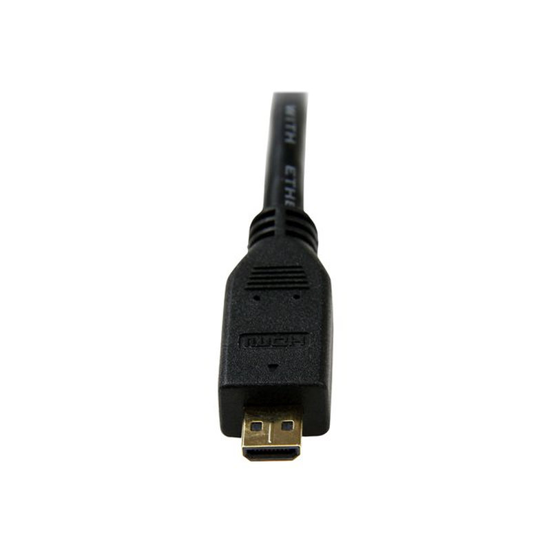 StarTech.com Cable de 1m Micro HDMI a HDMI con Ethernet - Vídeo de 4K a 30Hz - Cable Adaptador Conversor Micro HDMI Tipo D de alta velocidad a HDMI 1.4 - HDMI UHD - Macho a Macho StarTech.com Cable de 1m Micro HDMI a HDMI con Ethernet - Vídeo de 4K a 30Hz - Cable Adaptador Conversor Micro HDMI Tipo D de alta velocidad a HDMI 1.4 - HDMI UHD - Macho a Macho - Imagen 4