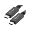 StarTech.com Cable de 1m USB-C con Entrega de Potencia hasta 5A - USB 3.1 de 10 Gbps USB Tipo C Certificado