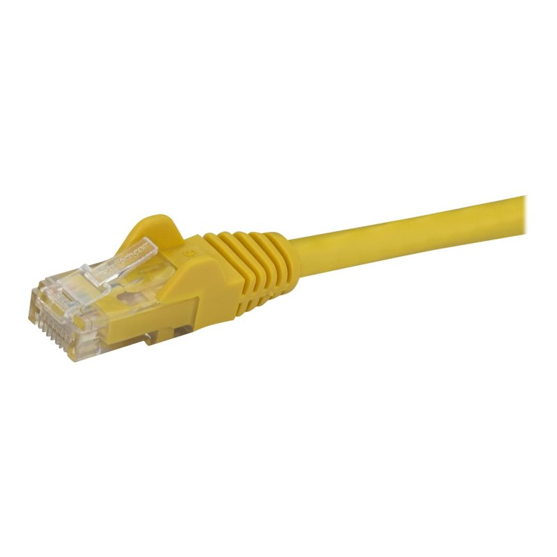 StarTech.com Cable de 2m Amarillo de Red Gigabit Cat6 Ethernet RJ45 sin Enganche - Snagless StarTech.com Cable de 2m Amarillo de Red Gigabit Cat6 Ethernet RJ45 sin Enganche - Snagless