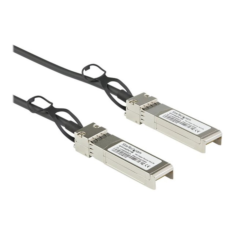 StarTech.com Cable de 2m Twinax SFP+ a SFP+ con Conexión Directa 10GbE- Compatible con DAC-SFP-10G-2M de Dell EMC - Cobre - DAC Transceptor/Mini GBIC Pasivo de Bajo Poder 10 Gbps StarTech.com Cable de 2m Twinax SFP+ a SFP+ con Conexión Directa 10GbE- Compatible con DAC-SFP-10G-2M de Dell EMC - Cobre - DAC Transceptor/Mini GBIC Pasivo de Bajo Poder 10 Gbps - Imagen 2