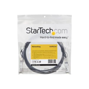 StarTech.com Cable de 2m Twinax SFP+ a SFP+ con Conexión Directa 10GbE- Compatible con DAC-SFP-10G-2M de Dell EMC - Cobre - DAC Transceptor/Mini GBIC Pasivo de Bajo Poder 10 Gbps StarTech.com Cable de 2m Twinax SFP+ a SFP+ con Conexión Directa 10GbE- Compatible con DAC-SFP-10G-2M de Dell EMC - Cobre - DAC Transceptor/Mini GBIC Pasivo de Bajo Poder 10 Gbps