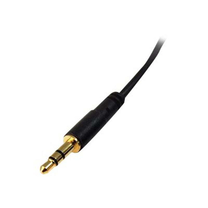 StarTech.com Cable de 3m Delgado de Audio Estéreo de 3,5mm - Macho a Macho StarTech.com Cable de 3m Delgado de Audio Estéreo de 3,5mm - Macho a Macho - Imagen 2