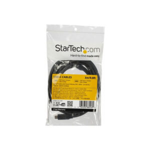 StarTech.com Cable de 3m USB-C a USB-C con capacidad para Entrega de Alimentación de 5A - USB TipoC - Cable de Carga USBC - USB 2.0 StarTech.com Cable de 3m USB-C a USB-C con capacidad para Entrega de Alimentación de 5A - USB TipoC - Cable de Carga USBC - USB 2.0