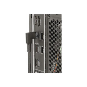 StarTech.com Cable de 50cm USB-C Resistente Acodado a la Derecha - USB 3.2 Gen 2 (10 Gbps) - Cable de Transferencia USB Tipo C - DP de Modo Alt 4K 60Hz - PD 100W - Cable de 90 Grados