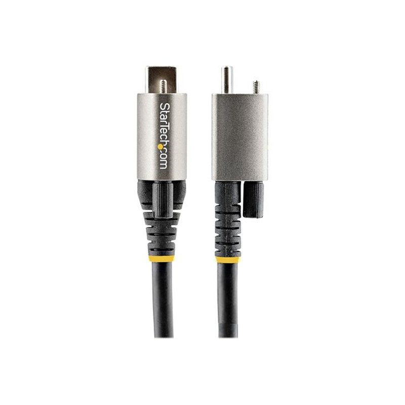 StarTech.com Cable de 50cm USB-C con Tornillo Superior de Fijación -10Gbps - Cable Tipo C USB 3.1/3.2 Gen 2 - con Carga por Entrega de Alimentación PD de 100W (5A), Modo Alt de DP - Imagen 2