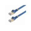 StarTech.com Cable de 7,5m de Red Ethernet Cat6a Azul sin Enganches con Alambre de Cobre StarTech.com Cable de 7,5m de Red Ethernet Cat6a Azul sin Enganches con Alambre de Cobre