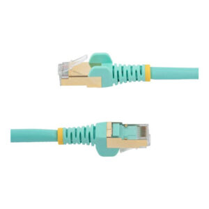 StarTech.com Cable de 7m de Red Ethernet CAT6a Aqua RJ45 STP