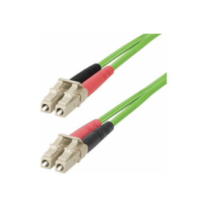 StarTech.com Cable de Fibra Óptica LC a LC (UPC) OM5 Multimodo 2m - Dúplex 50/125µm LOMMF Tipo Cremallera VCSEL 40G/100G - No Sensible a los Dobleces - Low Insertion Loss - LSZH