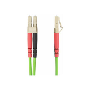 StarTech.com Cable de Fibra Óptica LC a LC (UPC) OM5 Multimodo 2m - Dúplex 50/125µm LOMMF Tipo Cremallera VCSEL 40G/100G - No Sensible a los Dobleces - Low Insertion Loss - LSZH