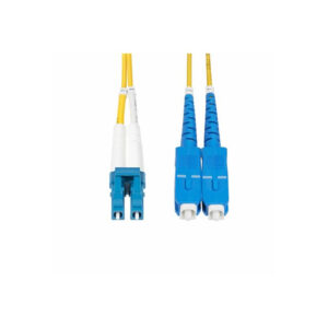 StarTech.com Cable de Fibra Óptica LC a SC (UPC) OS2 Monomodo 9/125µm 10G LSZH Dúplex de 2m - Low Insertion Loss - Resistente a Dobleces - Cable de Conexión de Parcheo LSZH