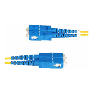 StarTech.com Cable de Fibra Óptica LC a SC (UPC) OS2 Monomodo 9/125µm 10G LSZH Dúplex de 2m - Low Insertion Loss - Resistente a Dobleces - Cable de Conexión de Parcheo LSZH