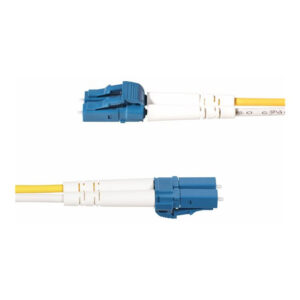StarTech.com Cable de Fibra Óptica LC a SC (UPC) OS2 Monomodo 9/125µm 10G LSZH Dúplex de 2m - Low Insertion Loss - Resistente a Dobleces - Cable de Conexión de Parcheo LSZH