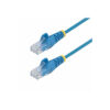 StarTech.com Cable de Red Ethernet CAT6 Delgado sin Enganches Azul de 10m - Cable RJ45 Snagless Slim de 28AWG - Alambre de Cobre Puro - PoE 100W - con Alivios de Tensión - LSZH - Probado con Fluke StarTech.com Cable de Red Ethernet CAT6 Delgado sin Enganches Azul de 10m - Cable RJ45 Snagless Slim de 28AWG - Alambre de Cobre Puro - PoE 100W - con Alivios de Tensión - LSZH - Probado con Fluke
