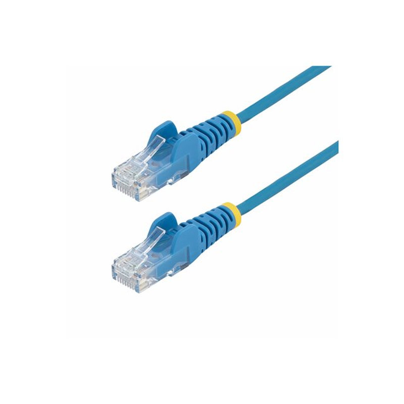 StarTech.com Cable de Red Ethernet CAT6 Delgado sin Enganches Azul de 10m - Cable RJ45 Snagless Slim de 28AWG - Alambre de Cobre Puro - PoE 100W - con Alivios de Tensión - LSZH - Probado con Fluke StarTech.com Cable de Red Ethernet CAT6 Delgado sin Enganches Azul de 10m - Cable RJ45 Snagless Slim de 28AWG - Alambre de Cobre Puro - PoE 100W - con Alivios de Tensión - LSZH - Probado con Fluke