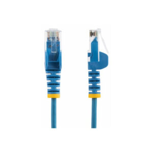StarTech.com Cable de Red Ethernet CAT6 Delgado sin Enganches Azul de 10m - Cable RJ45 Snagless Slim de 28AWG - Alambre de Cobre Puro - PoE 100W - con Alivios de Tensión - LSZH - Probado con Fluke StarTech.com Cable de Red Ethernet CAT6 Delgado sin Enganches Azul de 10m - Cable RJ45 Snagless Slim de 28AWG - Alambre de Cobre Puro - PoE 100W - con Alivios de Tensión - LSZH - Probado con Fluke