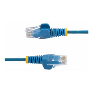 StarTech.com Cable de Red Ethernet CAT6 Delgado sin Enganches Azul de 10m - Cable RJ45 Snagless Slim de 28AWG - Alambre de Cobre Puro - PoE 100W - con Alivios de Tensión - LSZH - Probado con Fluke StarTech.com Cable de Red Ethernet CAT6 Delgado sin Enganches Azul de 10m - Cable RJ45 Snagless Slim de 28AWG - Alambre de Cobre Puro - PoE 100W - con Alivios de Tensión - LSZH - Probado con Fluke