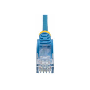 StarTech.com Cable de Red Ethernet CAT6 Delgado sin Enganches Azul de 10m - Cable RJ45 Snagless Slim de 28AWG - Alambre de Cobre Puro - PoE 100W - con Alivios de Tensión - LSZH - Probado con Fluke StarTech.com Cable de Red Ethernet CAT6 Delgado sin Enganches Azul de 10m - Cable RJ45 Snagless Slim de 28AWG - Alambre de Cobre Puro - PoE 100W - con Alivios de Tensión - LSZH - Probado con Fluke