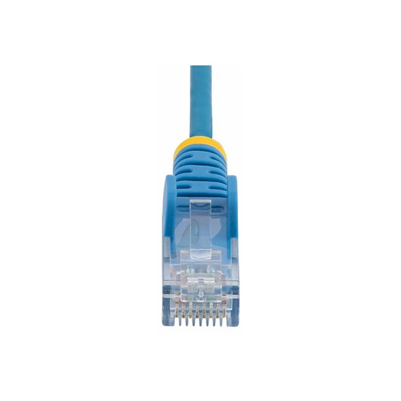 StarTech.com Cable de Red Ethernet CAT6 Delgado sin Enganches Azul de 10m - Cable RJ45 Snagless Slim de 28AWG - Alambre de Cobre Puro - PoE 100W - con Alivios de Tensión - LSZH - Probado con Fluke StarTech.com Cable de Red Ethernet CAT6 Delgado sin Enganches Azul de 10m - Cable RJ45 Snagless Slim de 28AWG - Alambre de Cobre Puro - PoE 100W - con Alivios de Tensión - LSZH - Probado con Fluke - Imagen 4
