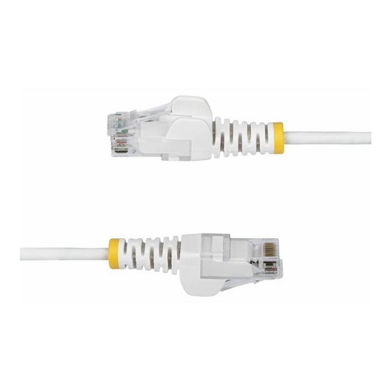 StarTech.com Cable de Red Ethernet CAT6 Delgado sin Enganches Blanco de 15m - Cable RJ45 Snagless Slim 28AWG - Alambre de Cobre Puro - PoE 100W - con Alivios de Tensión - LSZH - Probado con Fluke StarTech.com Cable de Red Ethernet CAT6 Delgado sin Enganches Blanco de 15m - Cable RJ45 Snagless Slim 28AWG - Alambre de Cobre Puro - PoE 100W - con Alivios de Tensión - LSZH - Probado con Fluke - Imagen 3