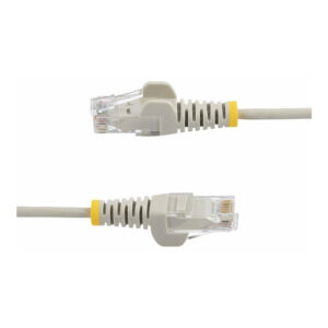 StarTech.com Cable de Red Ethernet CAT6 Delgado sin Enganches Gris de 10m - Cable RJ45 Snagless Slim de 28AWG - Alambre de Cobre Puro - PoE 100W - con Alivios de Tensión - LSZH - Probado con Fluke StarTech.com Cable de Red Ethernet CAT6 Delgado sin Enganches Gris de 10m - Cable RJ45 Snagless Slim de 28AWG - Alambre de Cobre Puro - PoE 100W - con Alivios de Tensión - LSZH - Probado con Fluke
