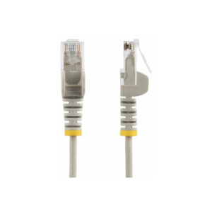 StarTech.com Cable de Red Ethernet CAT6 Delgado sin Enganches Gris de 10m - Cable RJ45 Snagless Slim de 28AWG - Alambre de Cobre Puro - PoE 100W - con Alivios de Tensión - LSZH - Probado con Fluke StarTech.com Cable de Red Ethernet CAT6 Delgado sin Enganches Gris de 10m - Cable RJ45 Snagless Slim de 28AWG - Alambre de Cobre Puro - PoE 100W - con Alivios de Tensión - LSZH - Probado con Fluke