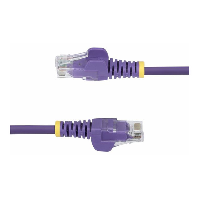 StarTech.com Cable de Red Ethernet CAT6 Delgado sin Enganches Morado de 50cm - Cable RJ45 Snagless Slim 28AWG - Alambre de Cobre Puro - PoE 100W - con Alivios de Tensión - LSZH - Probado con Fluke StarTech.com Cable de Red Ethernet CAT6 Delgado sin Enganches Morado de 50cm - Cable RJ45 Snagless Slim 28AWG - Alambre de Cobre Puro - PoE 100W - con Alivios de Tensión - LSZH - Probado con Fluke - Imagen 3