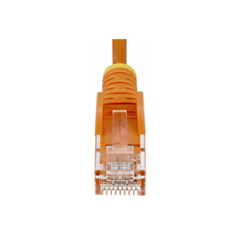 StarTech.com Cable de Red Ethernet CAT6 Delgado sin Enganches Naranja de 2,5m - Cable RJ45 Snagless Slim 28AWG - Alambre de Cobre Puro - PoE 100W - con Alivios de Tensión - LSZH - Probado con Fluke StarTech.com Cable de Red Ethernet CAT6 Delgado sin Enganches Naranja de 2,5m - Cable RJ45 Snagless Slim 28AWG - Alambre de Cobre Puro - PoE 100W - con Alivios de Tensión - LSZH - Probado con Fluke - Imagen 4