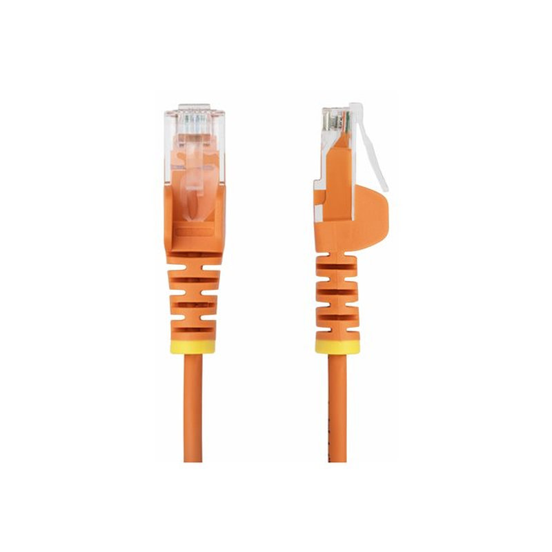 StarTech.com Cable de Red Ethernet CAT6 Delgado sin Enganches Naranja de 3m - Cable RJ45 Snagless Slim 28AWG - Alambre de Cobre Puro - PoE 100W - con Alivios de Tensión - LSZH - Probado con Fluke StarTech.com Cable de Red Ethernet CAT6 Delgado sin Enganches Naranja de 3m - Cable RJ45 Snagless Slim 28AWG - Alambre de Cobre Puro - PoE 100W - con Alivios de Tensión - LSZH - Probado con Fluke - Imagen 3