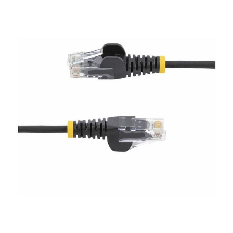 StarTech.com Cable de Red Ethernet CAT6 Delgado sin Enganches Negro de 10m - Cable RJ45 Snagless Slim de 28AWG - Alambre de Cobre Puro - PoE 100W - con Alivios de Tensión - LSZH - Probado con Fluke StarTech.com Cable de Red Ethernet CAT6 Delgado sin Enganches Negro de 10m - Cable RJ45 Snagless Slim de 28AWG - Alambre de Cobre Puro - PoE 100W - con Alivios de Tensión - LSZH - Probado con Fluke - Imagen 3
