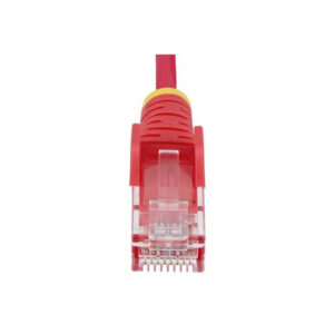 StarTech.com Cable de Red Ethernet CAT6 Delgado sin Enganches Rojo de 10m - Cable RJ45 Snagless Slim de 28AWG - Alambre de Cobre Puro - PoE 100W - con Alivios de Tensión - LSZH - Probado con Fluke StarTech.com Cable de Red Ethernet CAT6 Delgado sin Enganches Rojo de 10m - Cable RJ45 Snagless Slim de 28AWG - Alambre de Cobre Puro - PoE 100W - con Alivios de Tensión - LSZH - Probado con Fluke