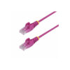 StarTech.com Cable de Red Ethernet CAT6 Delgado sin Enganches Rosa de 10m - Cable RJ45 Snagless Slim de 28AWG - Alambre de Cobre Puro - PoE 100W - con Alivios de Tensión - LSZH - Probado con Fluke
