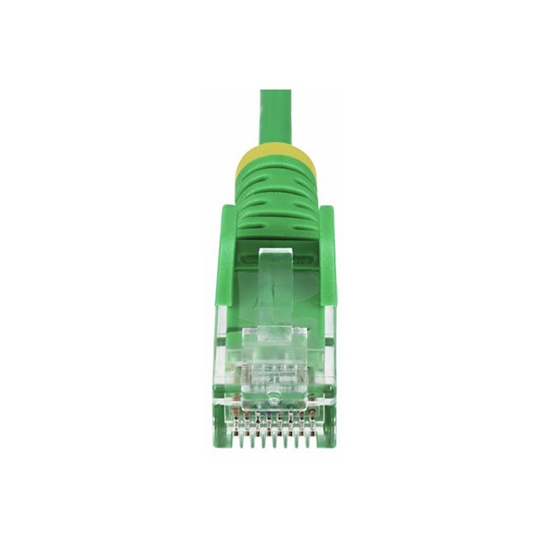 StarTech.com Cable de Red Ethernet CAT6 Delgado sin Enganches Verde de 10m - Cable RJ45 Snagless Slim de 28AWG - Alambre de Cobre Puro - PoE 100W - con Alivios de Tensión - LSZH - Probado con Fluke - Imagen 4