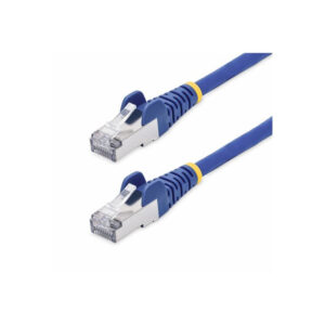 StarTech.com Cable de Red Ethernet CAT8 Azul de 1m - Snagless - sin Pestillo - 25G/40G - 2000MHz - PoE++ de 100W - 26AWG - S/FTP - Alivios de Tensión - Alambre de Cobre Puro - LSZH - Probado con Fluke